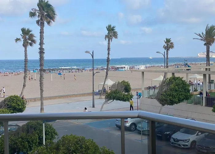 Alojamiento En Primera Linea De Playa Con Wifi